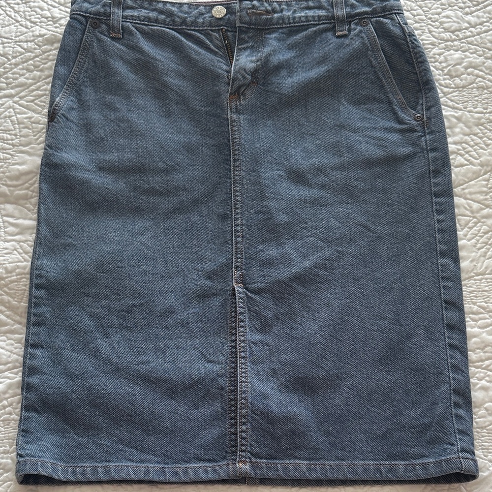 Classic Denim Skirt